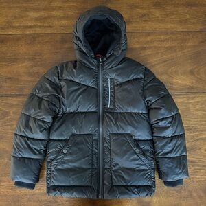 Michael Kors Black Puffer Jacket Boys Size 10/12 – Excellent Condition
